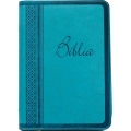 Biblie medie lux, aqua marine Biblie medie lux, aqua marine